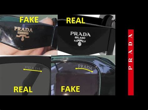 prada pr 17ws real vs fake|Original vs replica Prada Sunglass. How to spot fake Prada .